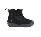 D.D.Step cizme fete imblanite 26-31 Black cu buline