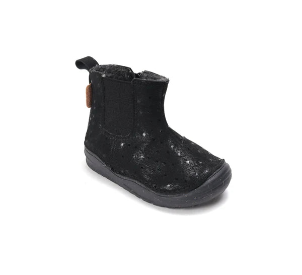 D.D.Step cizme fete imblanite 26-31 Black cu buline