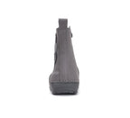 D.D.Step cizme fete imblanite 20-25 Drak Grey cu inimioare