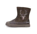 D.D.Step cizme fete imblanite Ponte20 supinati 22-27 Chocolate cu cerb