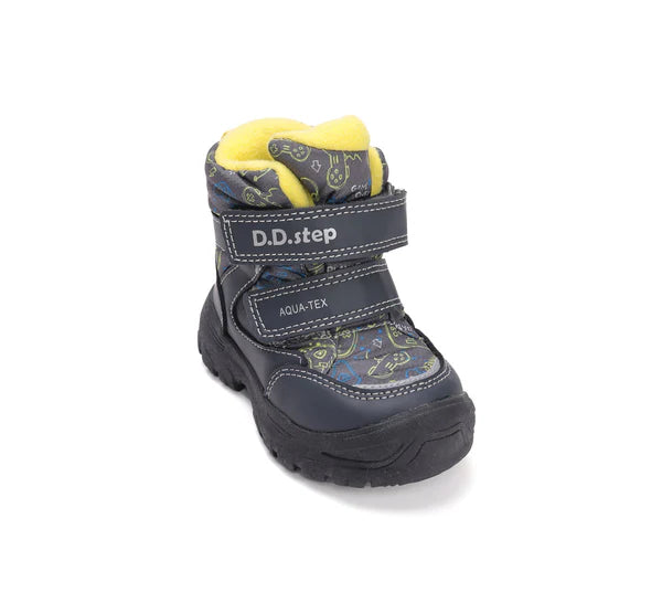 D.D.Step ghete baieti Aqua-Tex captusite 28-33 Yellow