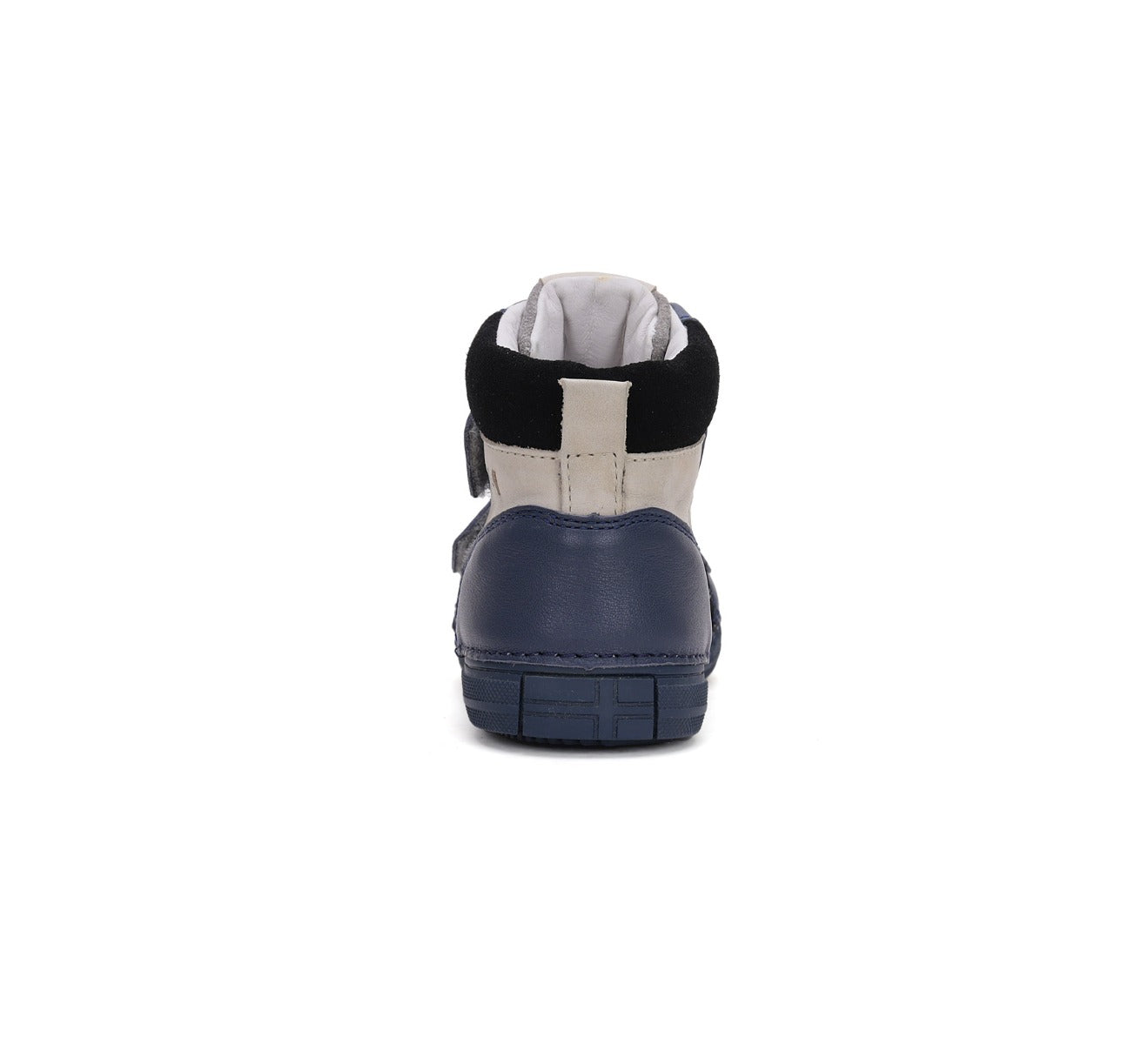 D.D.Step ghete baieti cu scai 25-30 Royal Blue cu negru