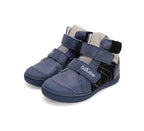 D.D.Step ghete baieti cu scai 25-30 Royal Blue cu negru