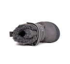D.D.Step ghete baieti imblanite 20-25 Dark Grey cu urs