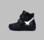 D.D.Step ghete baieti imblanite 20-25 Royal Blue cu neon