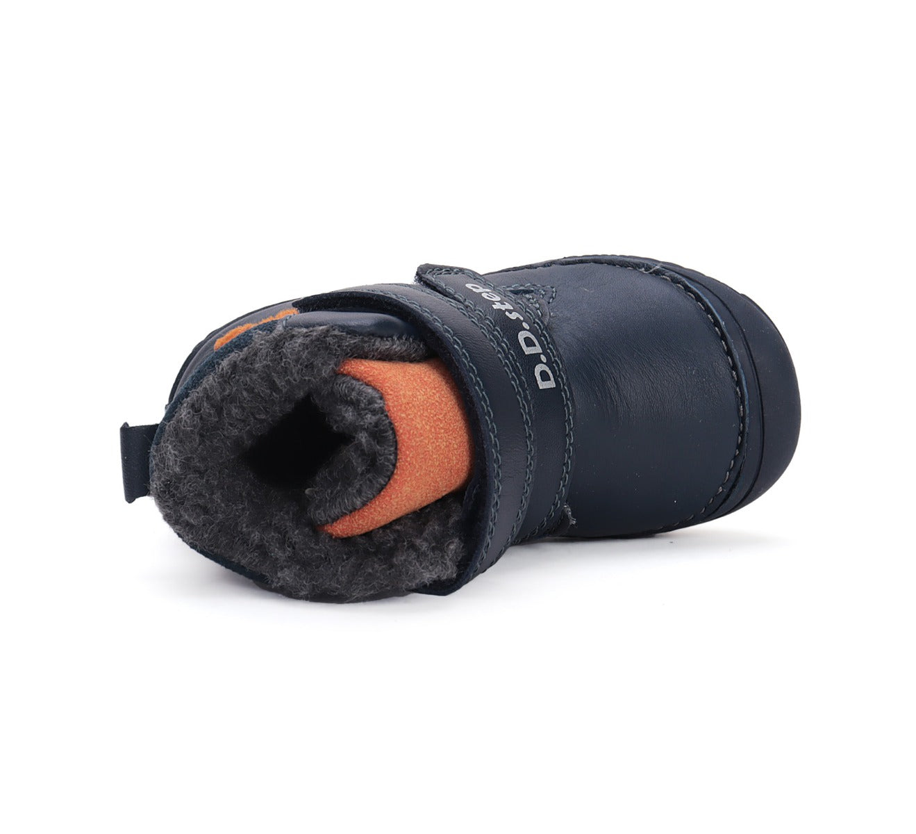 D.D.Step ghete baieti imblanite 20-25 Royal Blue cu tigru
