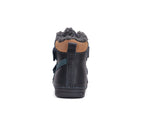 D.D.Step ghete baieti imblanite 25-30 Royal Blue cu stea petrol