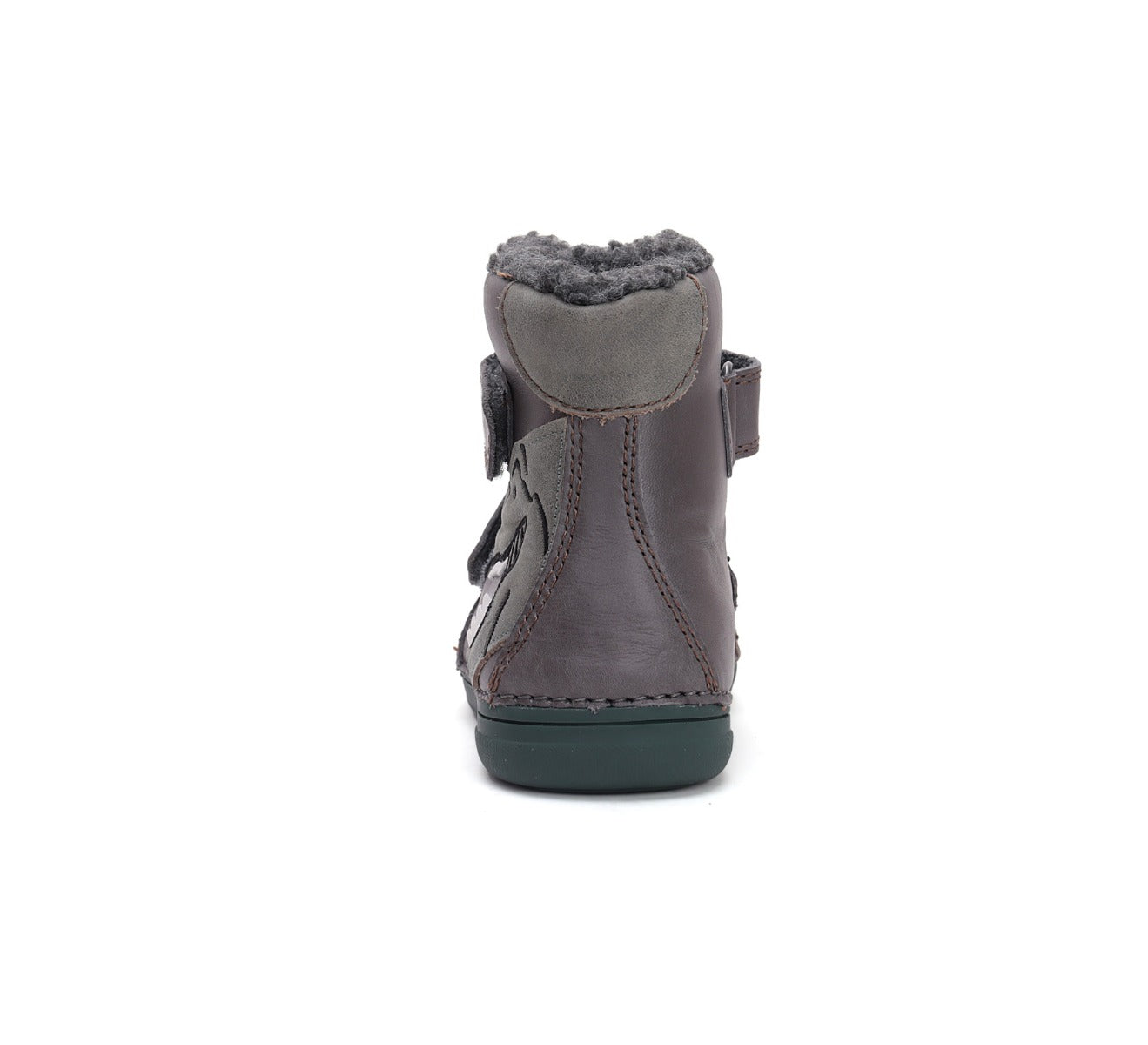 D.D.Step ghete baieti imblanite 26-31 Dark Grey cu dino