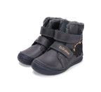 D.D.Step ghete baieti imblanite 26-31 Royal Blue cu dino