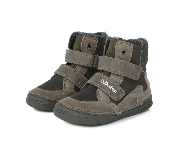  Khaki cu verde neon