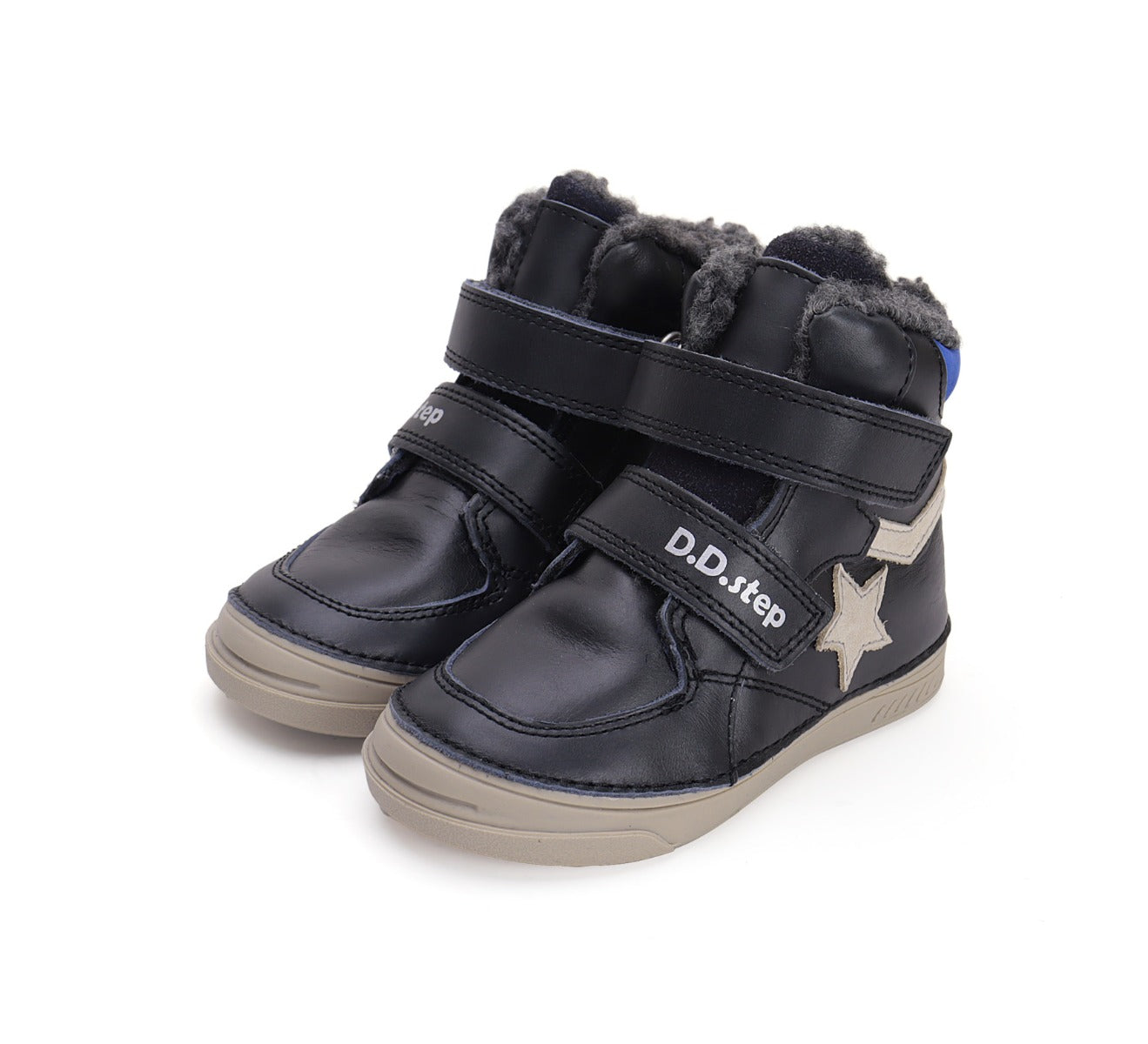 D.D.Step ghete baieti imblanite 31-36, Royal Blue Imagine principală a produsului