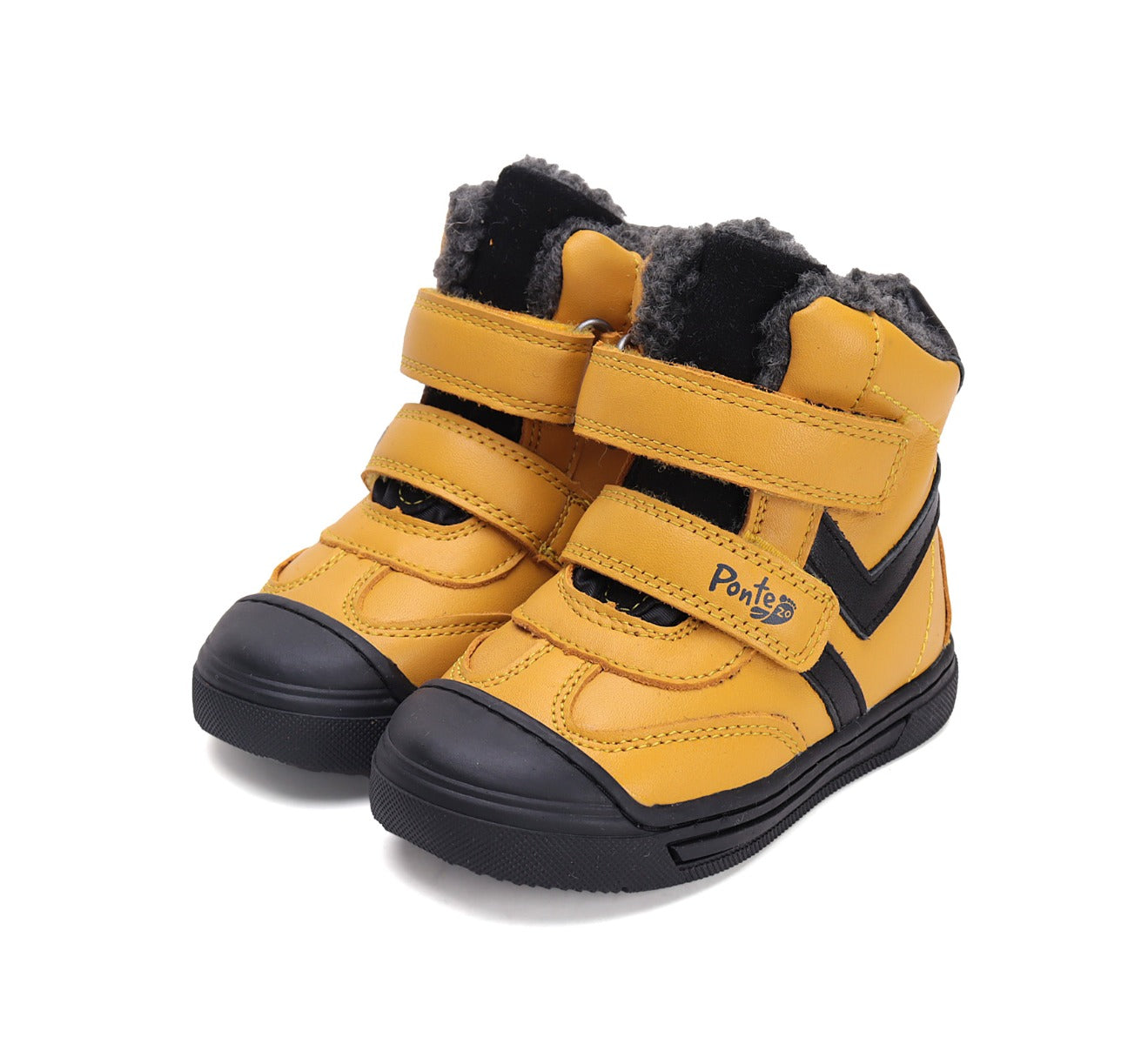 D.D.Step ghete baieti imblanite Ponte20 supinati 28-33 Yellow Imagine principală a produsului