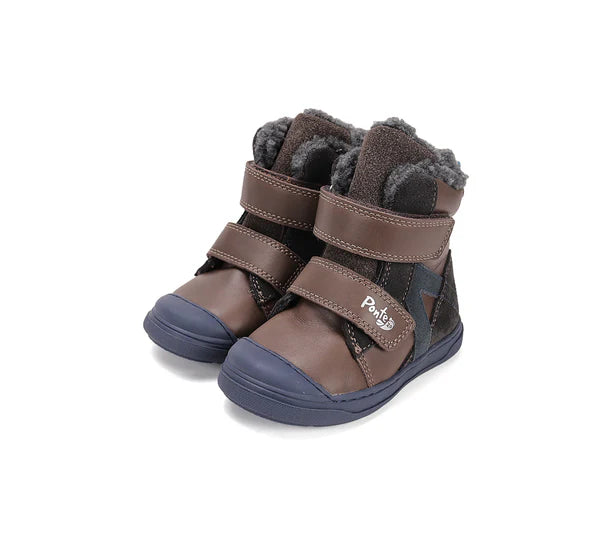 D.D.Step ghete baieti imblanite Ponte20 supinati 28-33 Chocolate