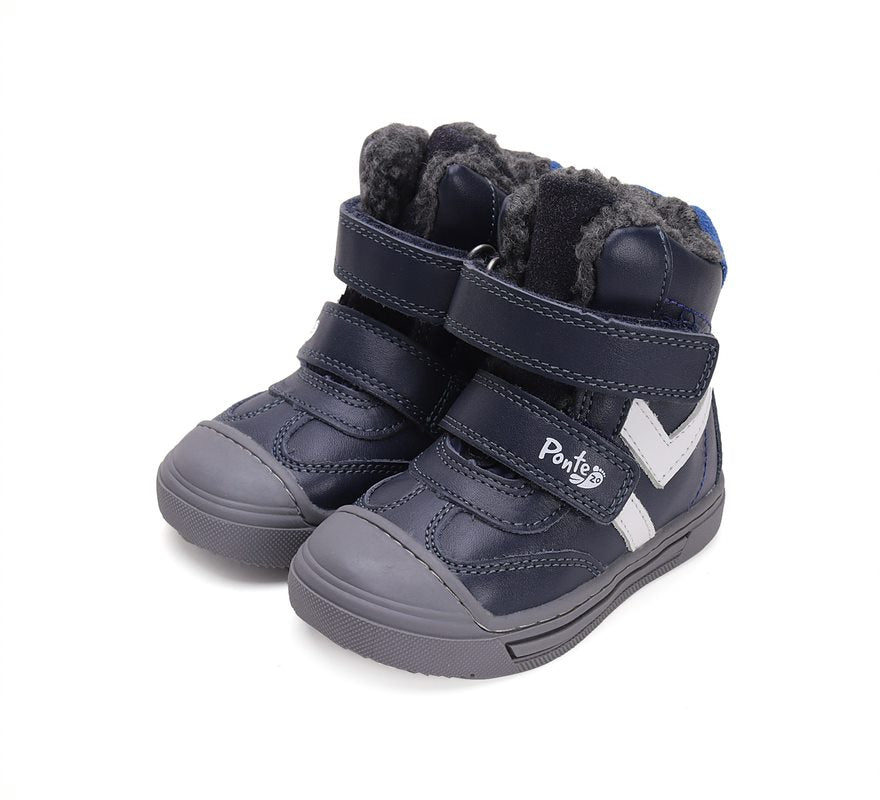 D.D.Step ghete baieti imblanite Ponte20 supinati 28-33 Royal Blue Imagine principală a produsului