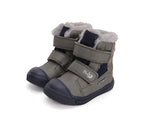 D.D.Step ghete baieti imblanite Ponte20 supinati AQUA-TEX 28-33 Khaki cu dino