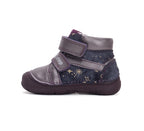 D.D.Step ghete fete 20-25 Lavander cu stelute