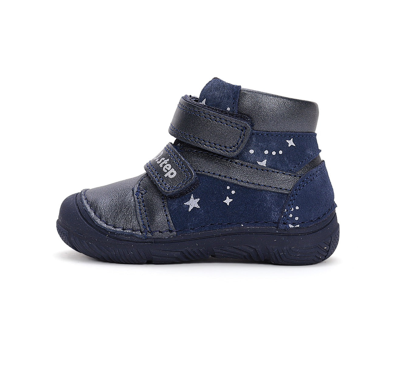 D.D.Step ghete fete 20-25 Royal Blue cu stelute