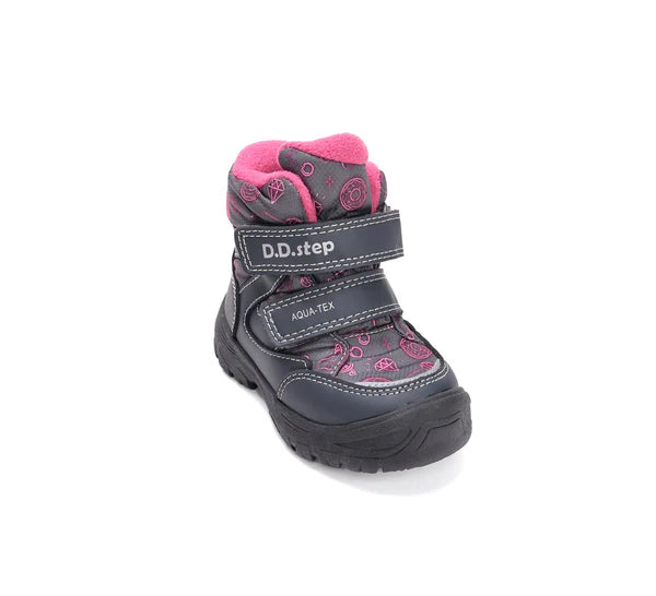 D.D.Step ghete fete Aqua-Tex captusite 22-27 Dark Pink