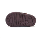 D.D.Step ghete fete imblanite 20-25 Chocolate metalic
