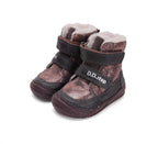 D.D.Step ghete fete imblanite 20-25 Chocolate metalic
