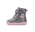 D.D.Step ghete fete imblanite 20-25 Dark Grey cu D