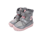 D.D.Step ghete fete imblanite 20-25 Dark Grey cu D