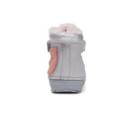 D.D.Step ghete fete imblanite 26-31 Grey cu urs polar