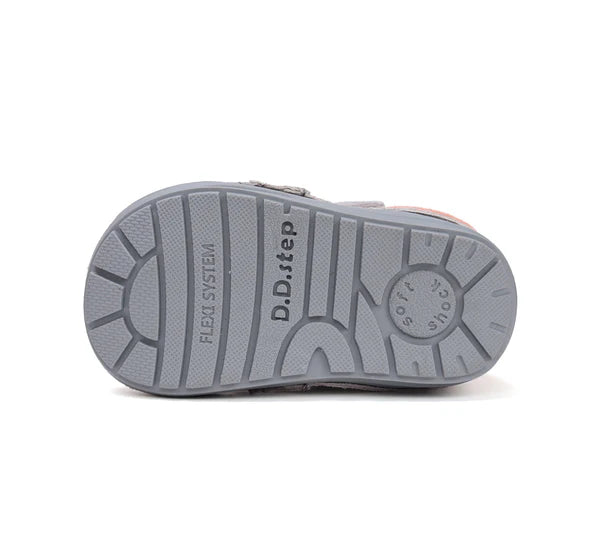 D.D.Step ghete fete imblanite 26-31 Grey cu urs polar