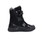 D.D.Step ghete fete imblanite 25-30 Black cu pasari
