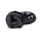 D.D.Step ghete fete imblanite 25-30 Black cu pasari