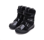D.D.Step ghete fete imblanite 25-30 Black cu pasari