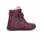 D.D.Step ghete fete imblanite 25-30 Raspberry cu inimioare