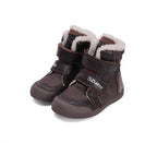 D.D.Step ghete fete imblanite 31-36 Chocolate cu inimioare