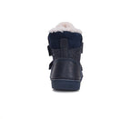 D.D.Step ghete fete imblanite 31-36 Royal Blue cu inimioare