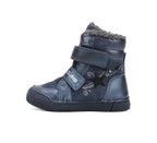 D.D.Step ghete fete imblanite cu LED 25-30 Royal Blue cu stea