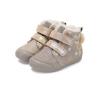 D.D.Step ghete fete imblanite Primii Pasi 20-25 Mocha cu caprioara