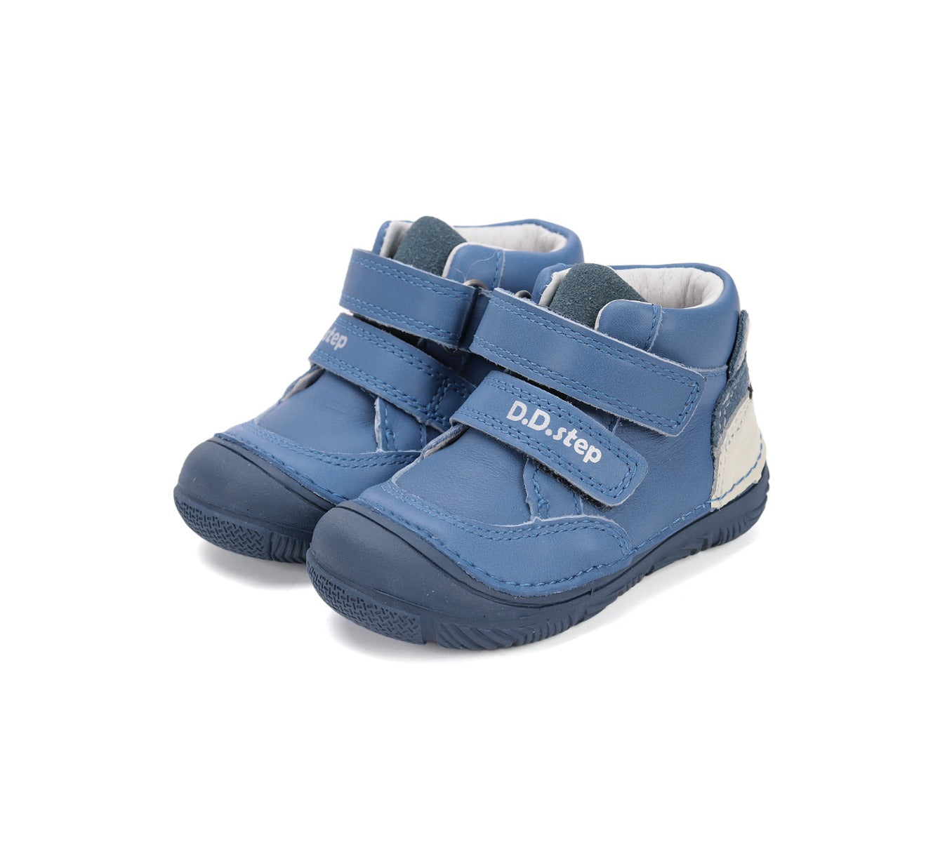 D.D.Step pantofi baieti 20-25 Calypso Sky cu vulpe Imagine principală a produsului