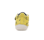 D.D.Step pantofi baieti 20-25 Yellow cu fulger