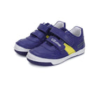 D.D.Step pantofi baieti 25-30, Bermuda Blue cu dunga