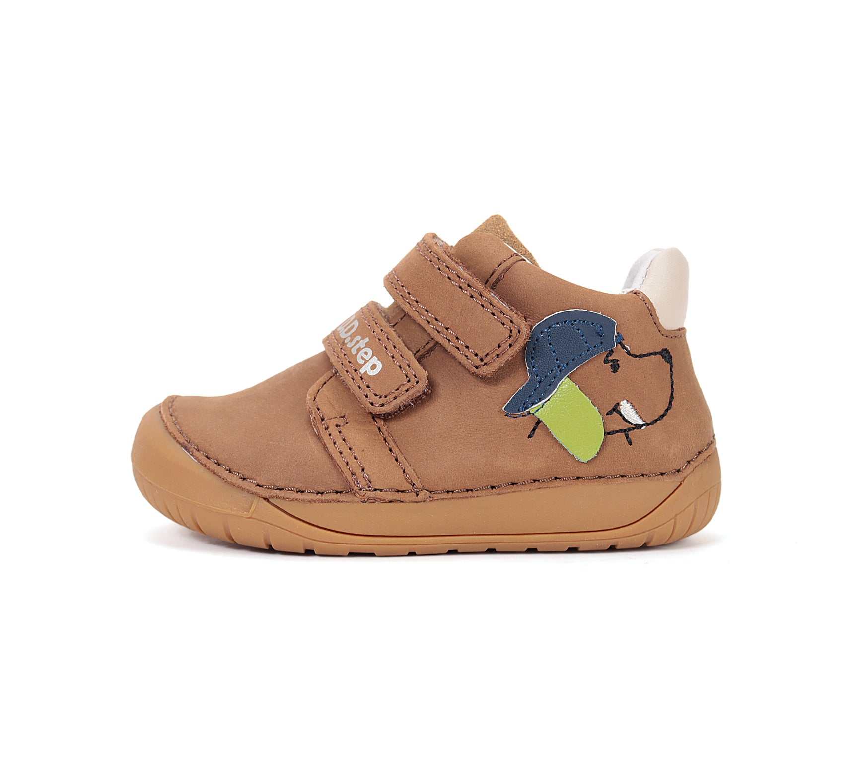 D.D.Step pantofi baieti Barefoot 20-25 Chocolate cu catel Imagine secundară a produsului