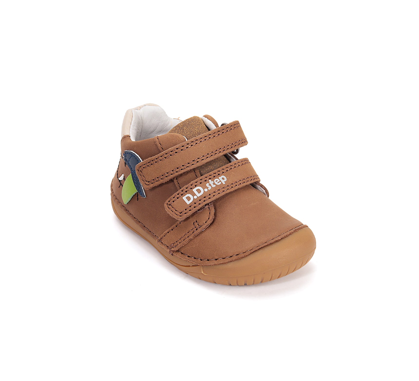 D.D.Step pantofi baieti Barefoot 20-25 Chocolate cu catel