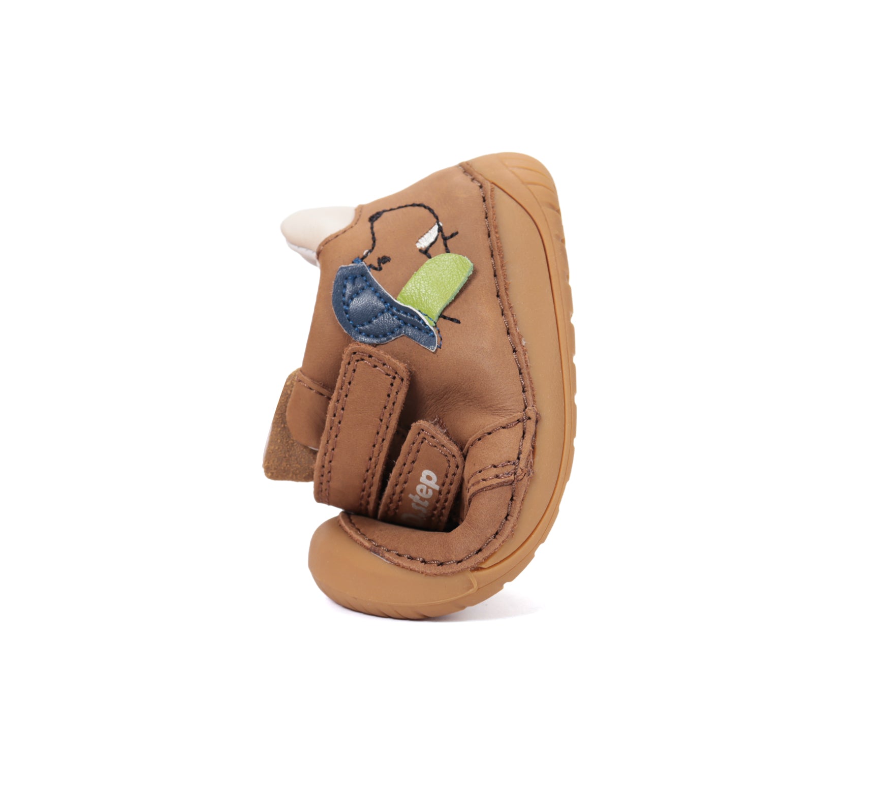 D.D.Step pantofi baieti Barefoot 20-25 Chocolate cu catel