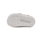 D.D.Step pantofi baieti Barefoot 20-25 Cream cu catel