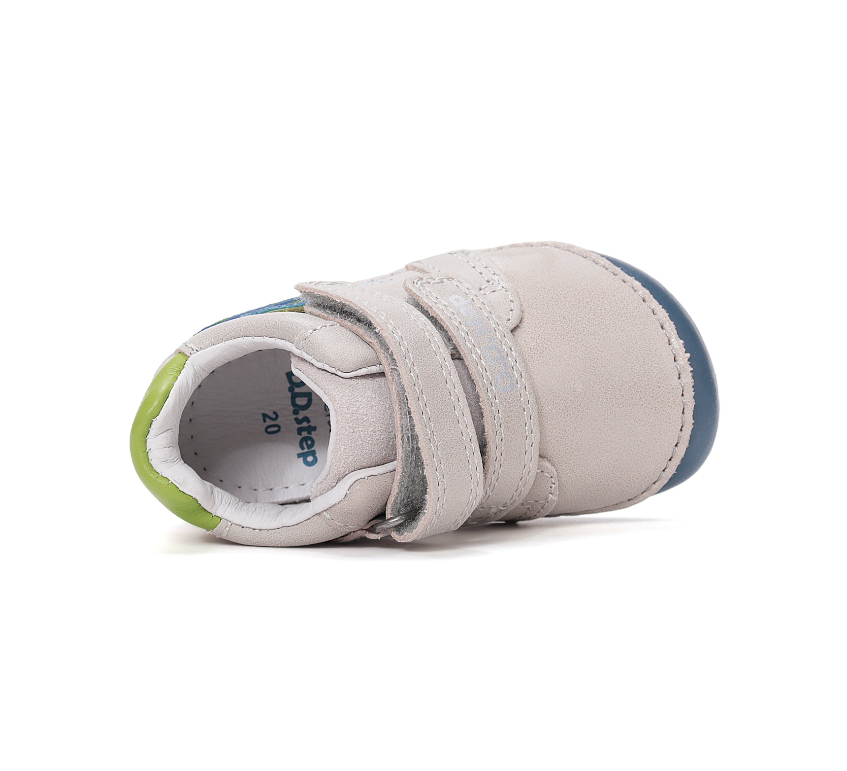 D.D.Step pantofi baieti Barefoot 20-25 Dove Grey cu submarin