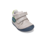 D.D.Step pantofi baieti Barefoot 20-25 Dove Grey cu submarin