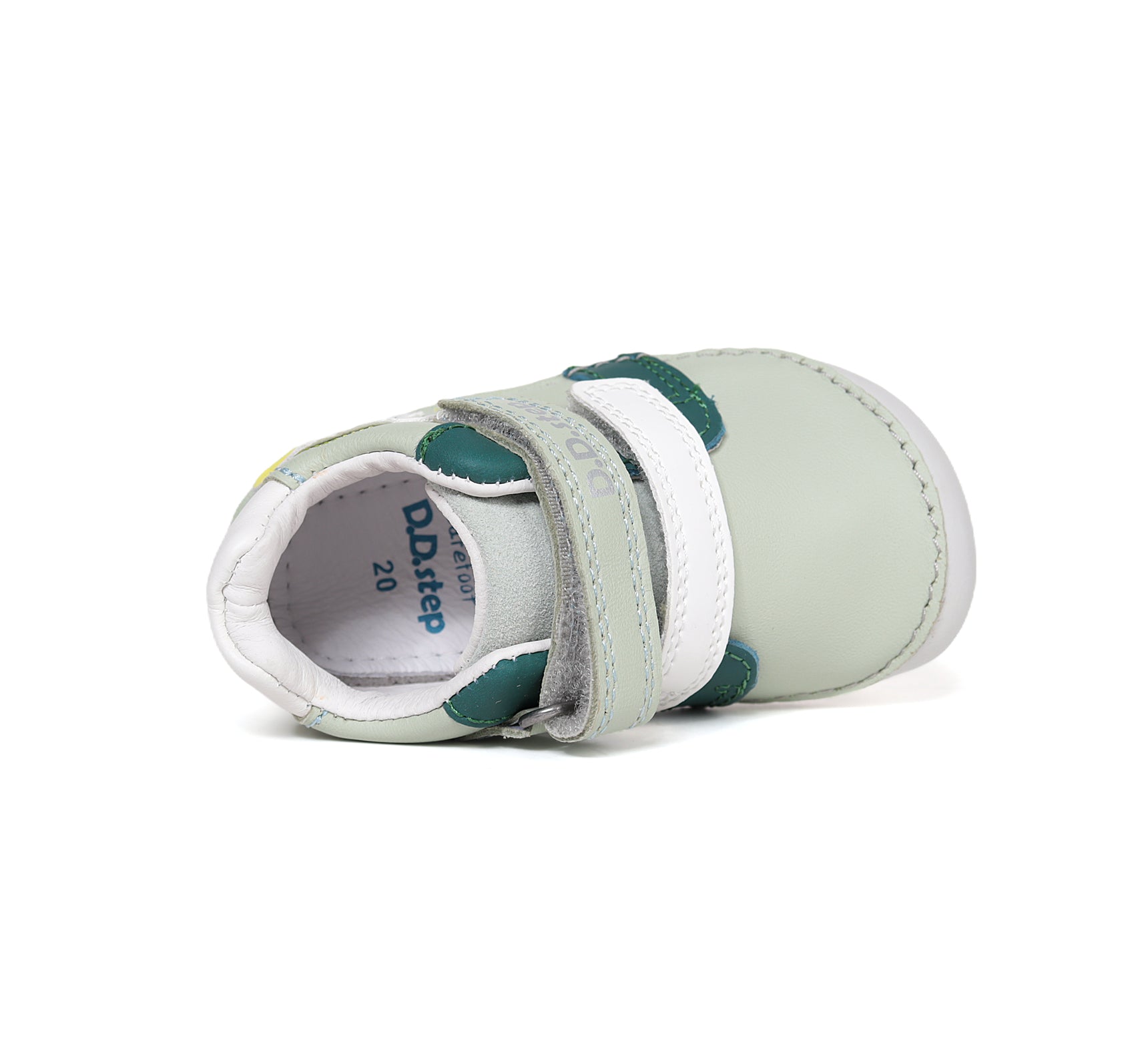 D.D.Step pantofi baieti Barefoot 20-25 Mocha cu melc