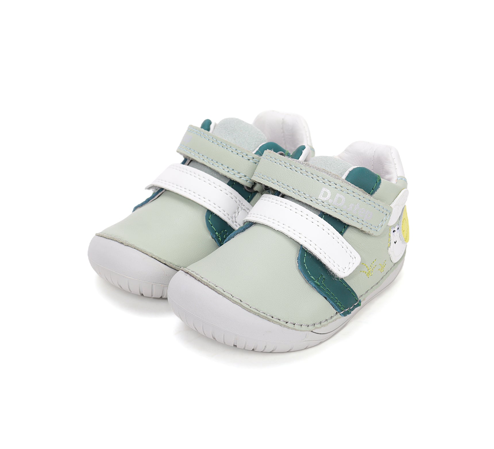 D.D.Step pantofi baieti Barefoot 20-25 Mocha cu melc