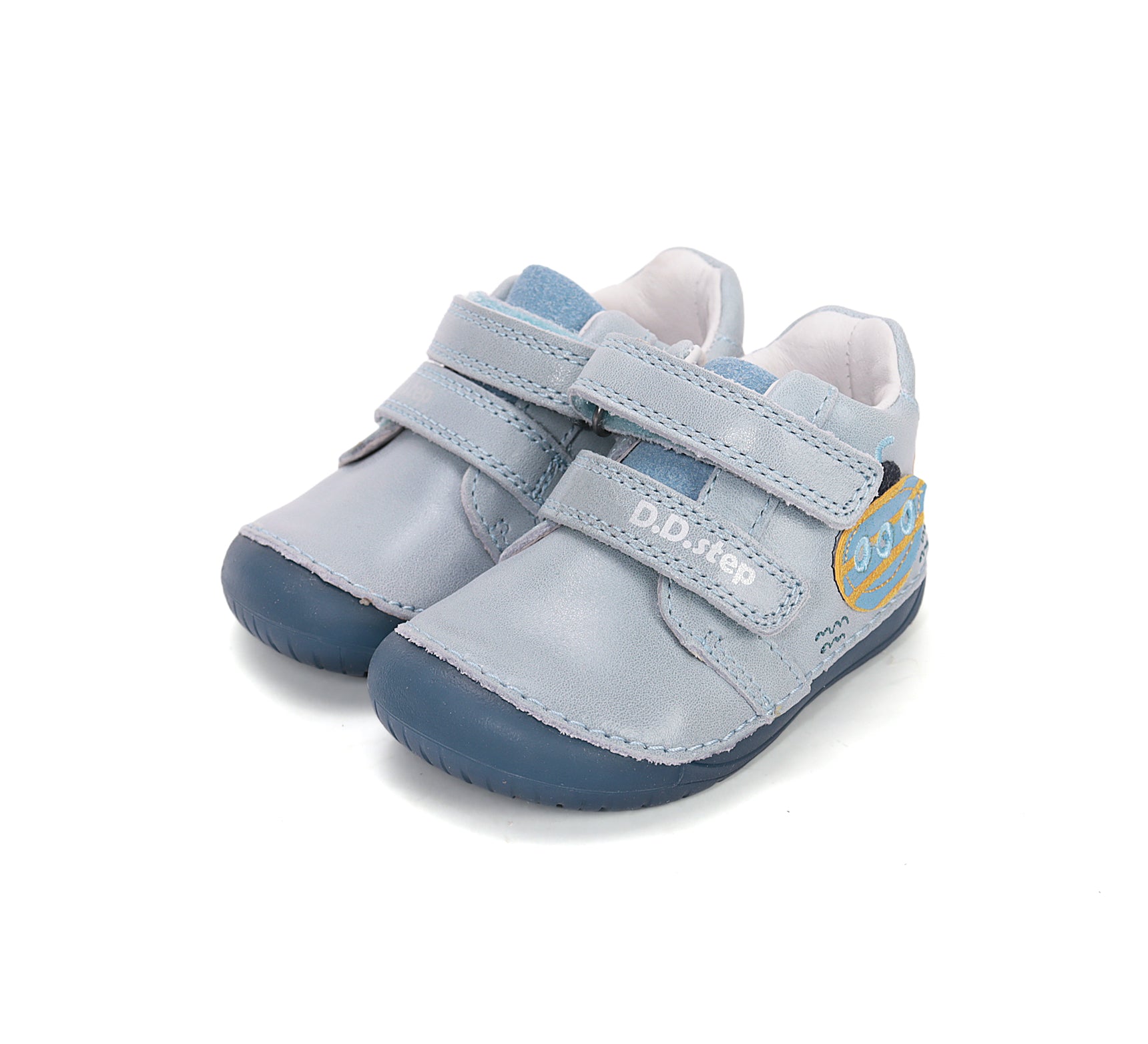 D.D.Step pantofi baieti Barefoot 20-25 Oceanic cu submarin Imagine principală a produsului