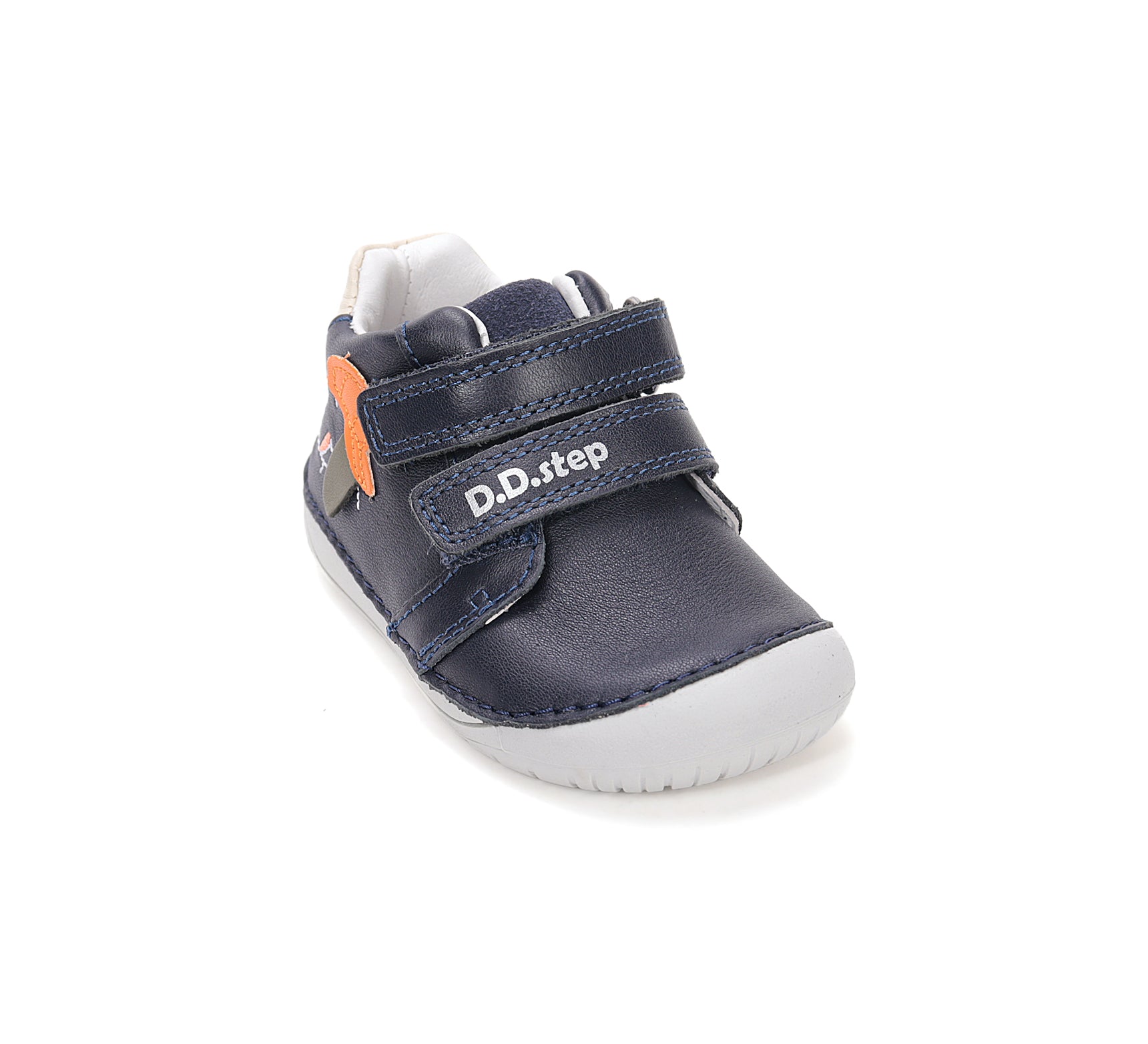 D.D.Step pantofi baieti Barefoot 20-25 Royal Blue cu catel