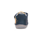 D.D.Step pantofi baieti Barefoot 20-25 Royal Blue cu monster